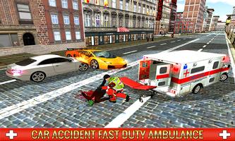 Ambulance Rescue Driver Simulator 2017 Ekran Görüntüsü 3