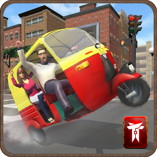 Tuk Tuk Rikscha Taxifahrer