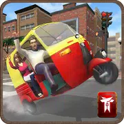 Tuk Tuk Rikscha Taxifahrer