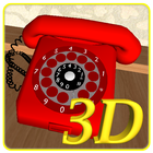 Old Phone 3D icône