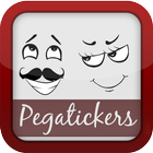 Pegatickers ícone