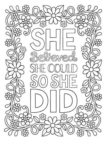 Download Quote Coloring Pages For Adults for Android - APK Download