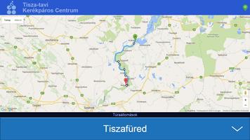 Tisza-tavi kerékpártúra GPS 스크린샷 3
