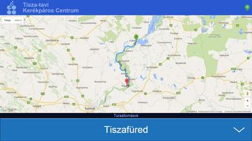Tisza-tavi kerékpártúra GPS screenshot 3