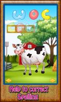 Animals Farm-Crazy Farm Games Affiche