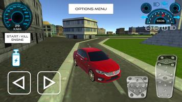 Tipo Egea Driving Simulator 截图 1