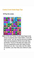 Tips For Candy Crush Soda Saga screenshot 2
