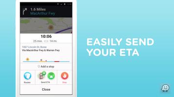 New Waze Navigation 2017 Tips Ekran Görüntüsü 2