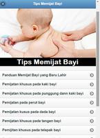 Baby Massage Tips Affiche