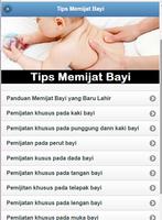 Dicas de massagem para bebés imagem de tela 1