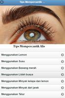 Beautify Tips Eyebrow poster