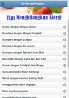 Eliminate Allergy Tips screenshot 1