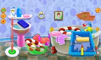 Mother House - Cleaning Games Ekran Görüntüsü 3