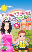 Pregnant Princess Baby Care Affiche
