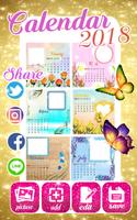 2018 Calendar Photo Frames اسکرین شاٹ 2