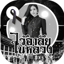 แต่งรูปโปรไฟล์สีดำ ติดริบบิ้นดำโบว์ดำ Black Ribbon APK