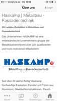 HASKAMP Fenster & Fassaden Ekran Görüntüsü 3