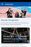 Volleyball App volleyballer.de Affiche