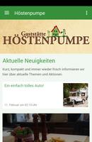Poster Gaststätte Höstenpumpe