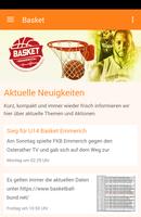 Basketball in Emmerich Affiche