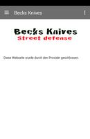 Becks Knives Affiche