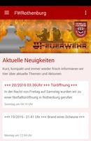 Feuerwehr Rothenburg od.Tauber poster