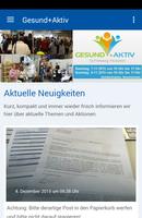 Gesund + Aktiv Schleswig-Hols. poster
