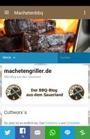 پوستر Machetengriller BBQ Blog