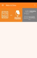 Wein & Dine Affiche