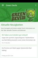 Green Devils Affiche