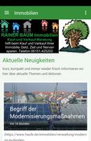 BAUM Immobilien poster