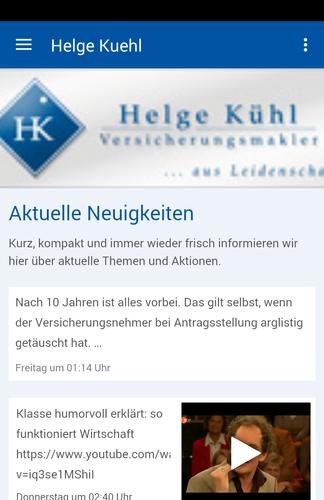 Helge Kühl Versicherungsmakler für Android - APK herunterladen