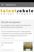 Talentschule Affiche