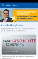 Ahlen zuerst Affiche