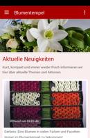 Blumentempel Affiche