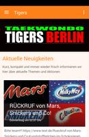 Taekwondo Tigers Berlin پوسٹر