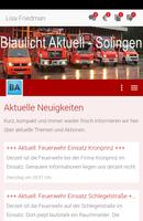 Blaulicht Aktuell - Solingen پوسٹر