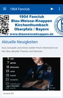 Fanclub Blau-Weisse-Knappen Affiche