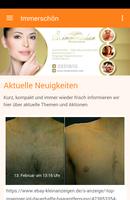 Immerschön Naturkosmetik plakat