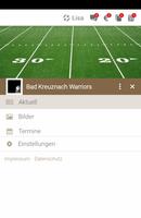 Warriors Bad Kreuznach تصوير الشاشة 1