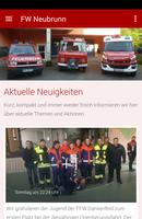 Freiwillige Feuerwehr Neubrunn Plakat