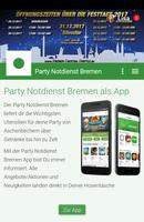 Party Notdienst Bremen ポスター