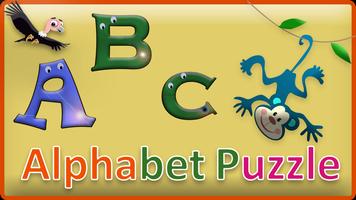 Alphabets Puzzles for kids & Toddlers Poster