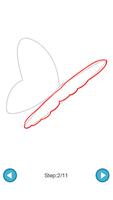 How To Draw :Butterflies اسکرین شاٹ 2