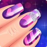 Diseños de uñas:Juego de moda icono