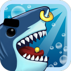Angry Shark Evolution - fun cr آئیکن