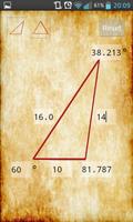 Effortless Triangle Calculator imagem de tela 1