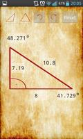 Effortless Triangle Calculator imagem de tela 2