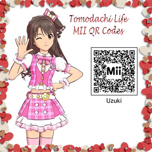 Tomodachi Life MII QR Codes