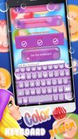 Color Bubble Keyboard Themes syot layar 3